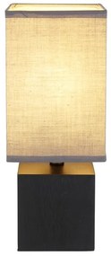 Veioza, lampa de masa design modern Valentino negru