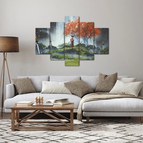 Tablou - Ilustrație a Grădinii de săbii (150x105 cm)