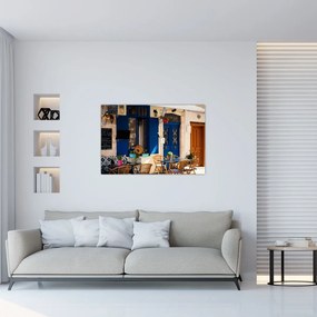 Tablou - ședere în Grecia (90x60 cm)