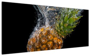 Tablou cu anans în apă (120x50 cm)