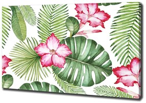 Print pe canvas Flori tropicale