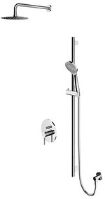 OMNIRES SYSY17CR - Set duș cu baterie incastrată Y crom lucios