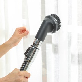 HOMCOM Aspirator 3 în 1 de 1400W, Aspirator de Solide și Lichide și Suflător, Recipient de 18L din Oțel Inox, Filtru Triplu și Accesorii, pentru Casă, Garaj și Birou | Aosom Romania