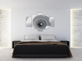 Tablou cu abstracție 3D (150x105 cm)
