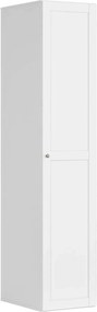 Dulap FLEX, alb, PAL, cu o usa, 50x66x240 cm