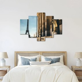 Tabou din piața Trocader, Paris (150x105 cm)