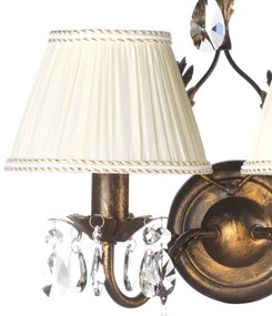 Aplică KAREN 2xE14/6W/230V bronz ONLI