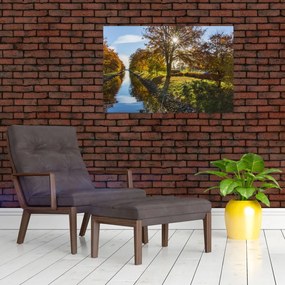 Tablou cu canal de apă (90x60 cm)