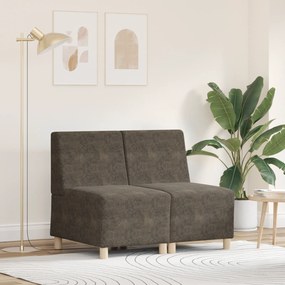 vidaXL Fotoliu 2 pcs Gri închis 55 cm Piele ecologică de suede