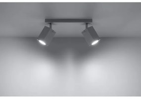 Lampă spot MERIDA 2 2xGU10/40W/230V alb