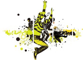 Tablou - Street dance (150x105 cm)