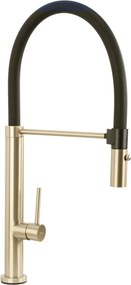 Baterie de bucătărie Rea Viera Auriu gold brush