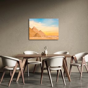 Tablou cu piramidele din Egipt (70x50 cm)