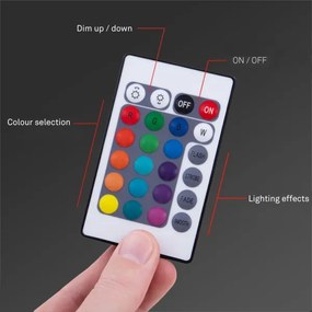 Bandă LED RGB dimabilă 6,6m LED/6W/USB Brilo + telecomandă