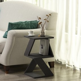 Măsuță auxiliară Albeni Black Wooden