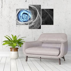 Tablou - Abstract Rose Blue (90x60 cm)