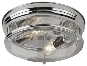 Plafoniera pentru baie IP44 35cm Glasgow crom 5182CC SRT