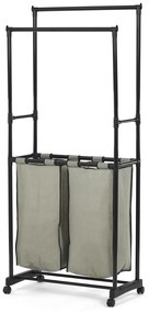 Suport cu spațiu de depozitare GD-176 BK, plastic,negru