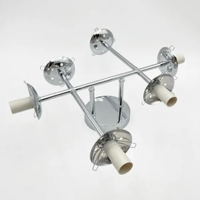 BRILAGI - Lustră aplicată MALONY 6xE14/20W/230V crom lucios