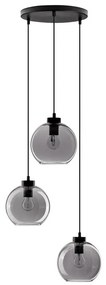 Lustra cu 3 pendule modern PALMER fumuriu