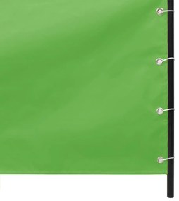 Paravan de balcon, verde deschis, 100x240 cm, tesatura oxford Lysegronn, 100 x 240 cm