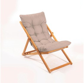 Set mobilier de grădină masă și scaune Kikadu 5 (maro + natural) (pentru 2 persoane). 1093851