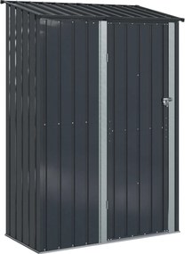 vidaXL Magazii pentru grădină Antracit 140,5 x 74 x 200 cm Metal