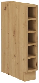 Raft inferior de bucătărie Miraluna (Stejar artisan). 1062343