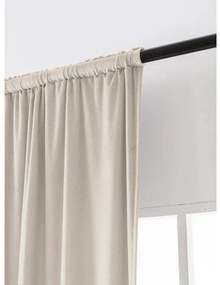Draperii opace VELVET bej 140x250 cm (2 buc), rejansa