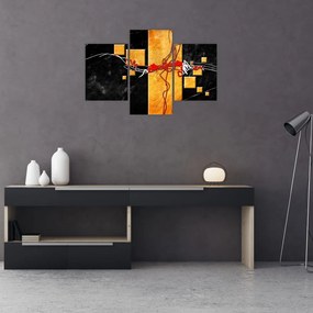 Tablou abstract - Dansatoare (90x60 cm)