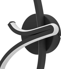 Eglo CARDONCITO 902347 - Lampă de perete LED/12W/230V 2700/4000/6500K negru