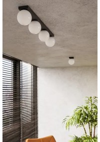 Plafonieră YOLI 1xG9/12W/230V neagră Sollux SL.1151