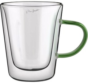 Lamart LT9118 Set de 2 pahare Tea Vaso, 300 ml,verde