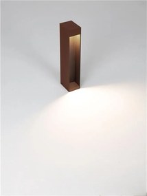 Stalp LED iluminat exterior IP65 LUMIX Corten H-35cm