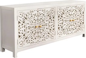 Comoda design oriental MARRAKECH 170cm, alb