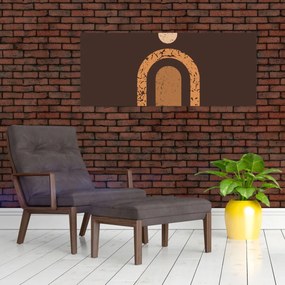 Tablou - Arce portocalii N⁰3 (120x50 cm)