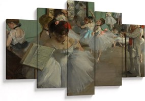 Tablou - Edgar Degas, The Dance Class, reproducere (150x105 cm)