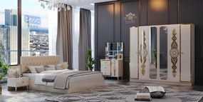 Dormitor complet amiral  2 cu saltea inclusa