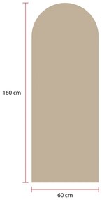 Autocolant de perete 60x160 cm Mole – Ambiance