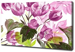 Tablou pe pânză canvas Model floral