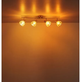 Spot Globo 54315M-4 ZACHERY 4xE14/40W/230V auriu
