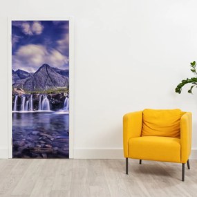 Fototapet pentru ușă - Cascadă (95x205cm)