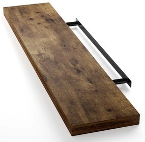 Casaria Poliță de perete FIGO+ consolă, 110cm, stejar închis
