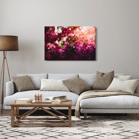 Tablou cu florile tufișului înflorit (90x60 cm)