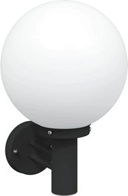 vidaXL Lumină de perete pentru exterior Negru 28 x 25 x 38 cm