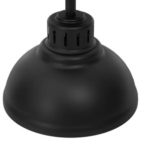 Lustră aplicată SVEN 1xE27/15W/230V neagră/aurie