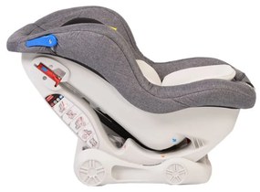 Scaun Auto NOVOKIDS™ Aegis Plus, Transformabil in scoica auto, 0-18 kg, Spatar reglabil 4 trepte, Omologare R-129 i-Size, Centura in 5 puncte, Husa
