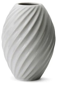 Vază din porțelan Morsø River, înălțime 16 cm, alb