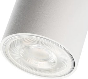 Kanlux 45927 - Spot pe șină ALTEAR 4x GU10/10W/230V, șină 1,5 m, alb