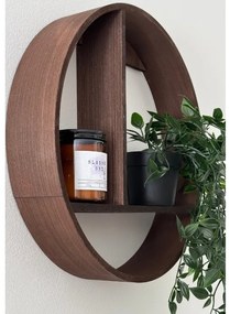 Polita decorativa de perete ACCENTS 37 cm - mai multe culori Culoare: Maro închis